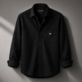 VEL AVENUE Premium Black Classic Shirt