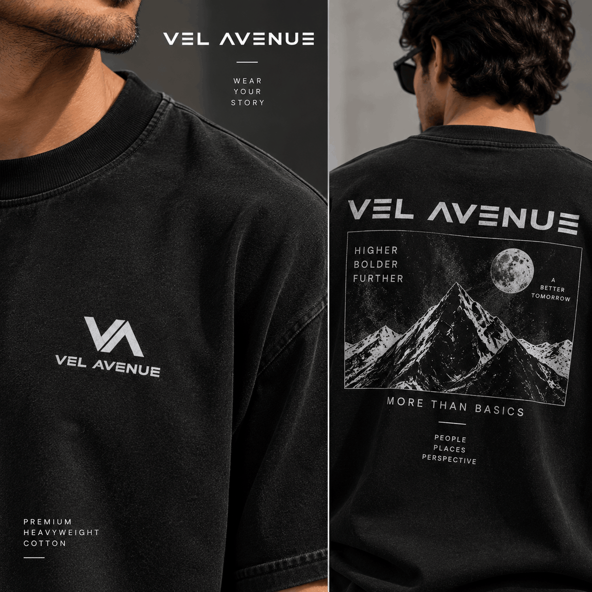 Vel Avenue Oversized Graphic T-Shirt