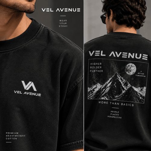 Vel Avenue Oversized Graphic T-Shirt